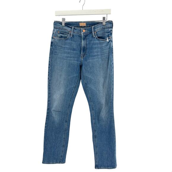 Mother dazzler ankle mid rise jeans  cut & paste sz 27 - Picture 3 of 10